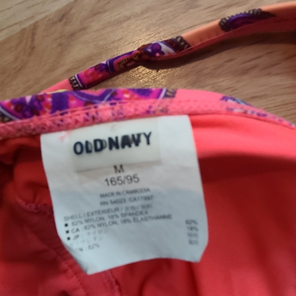 Neon Paisley Swimsuit - M - Picture 5 of 5